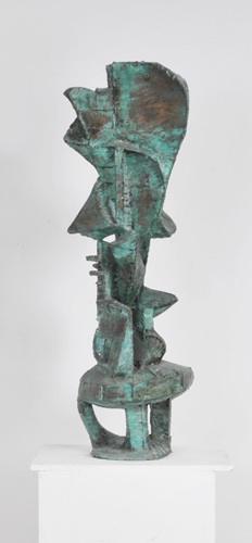 Vestige II, sculpture en laiton soudé de Constantin Andréou, 1962