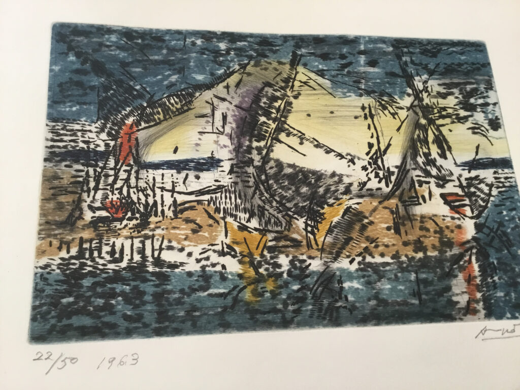 Port, œuvre de Constantin Andréou