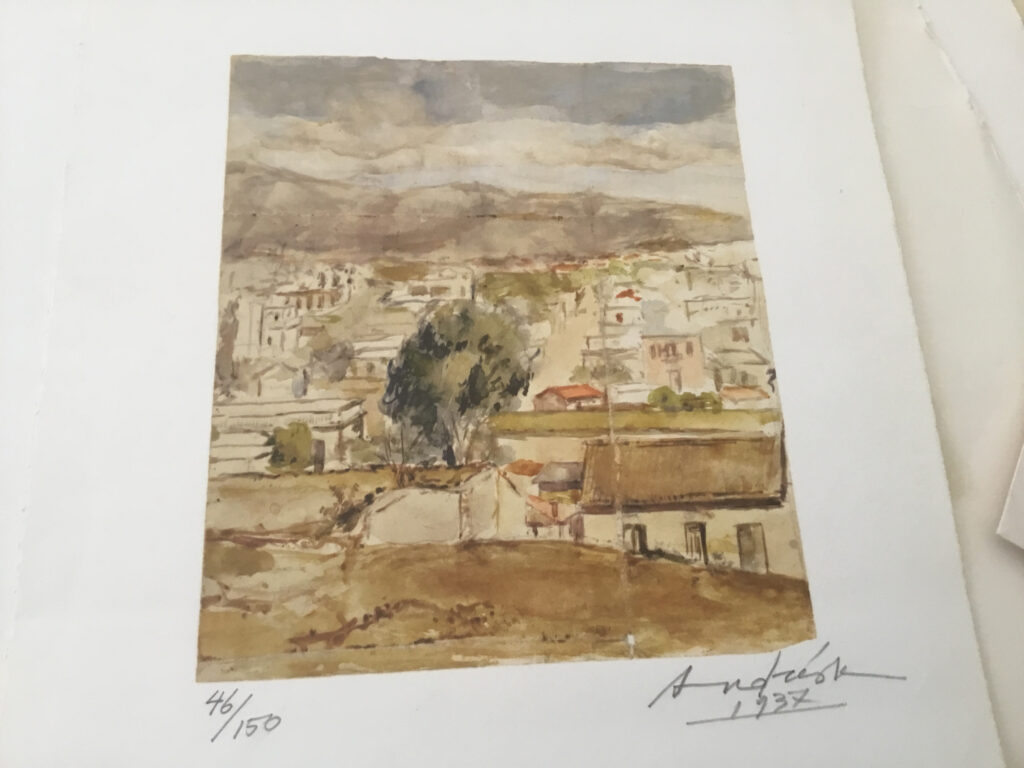 Kesariani, œuvre de Constantin Andréou