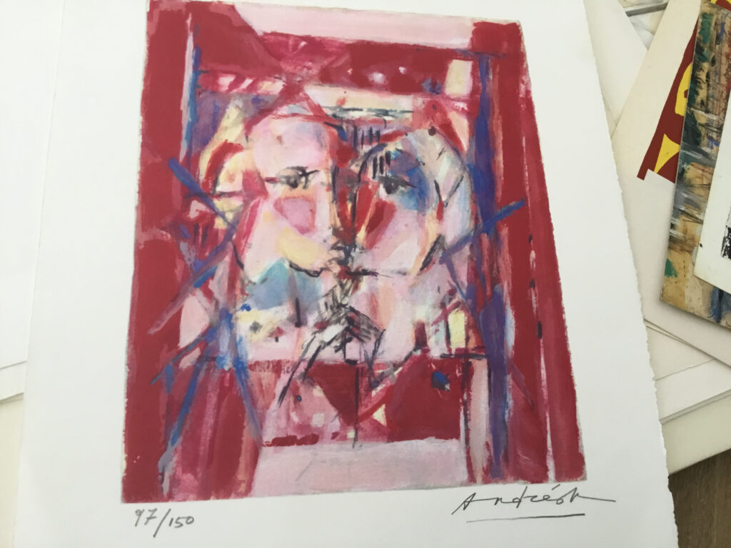 The Kiss, œuvre de Constantin Andréou