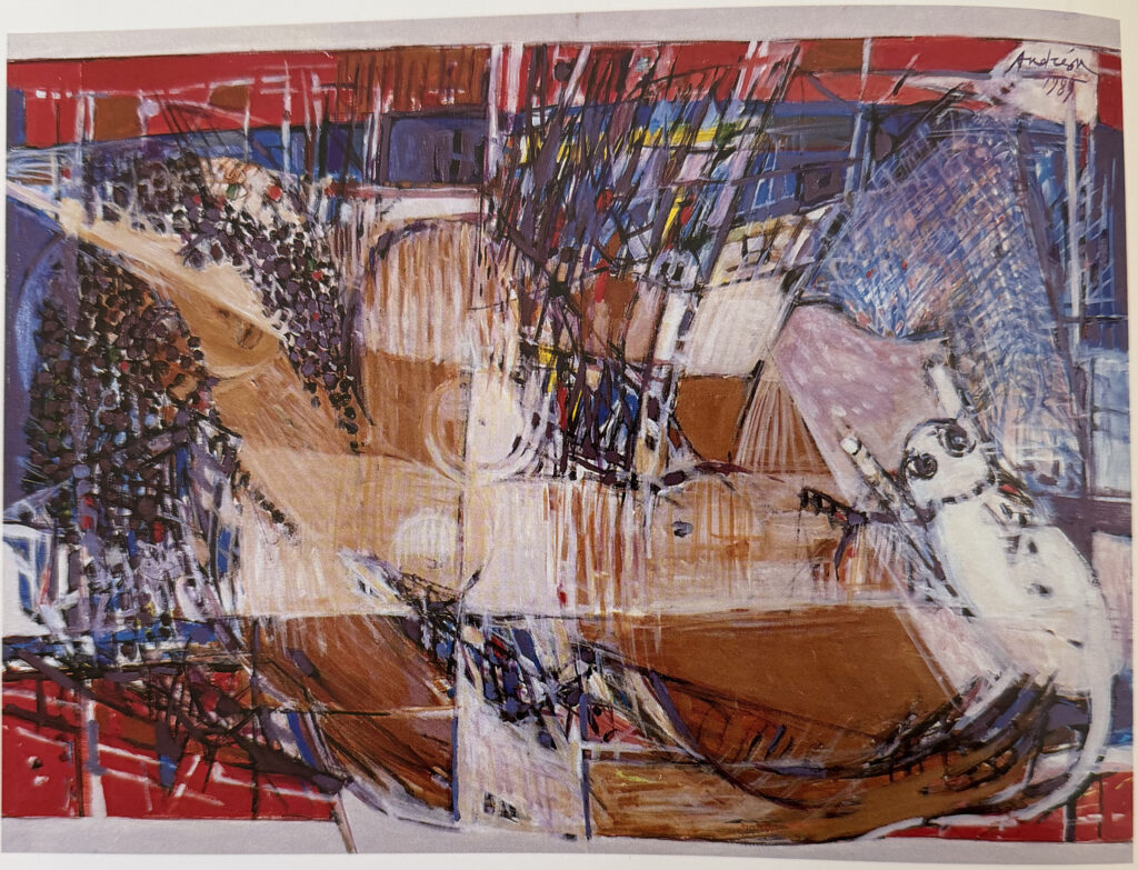 Brésilienne, œuvre de Constantin Andréou