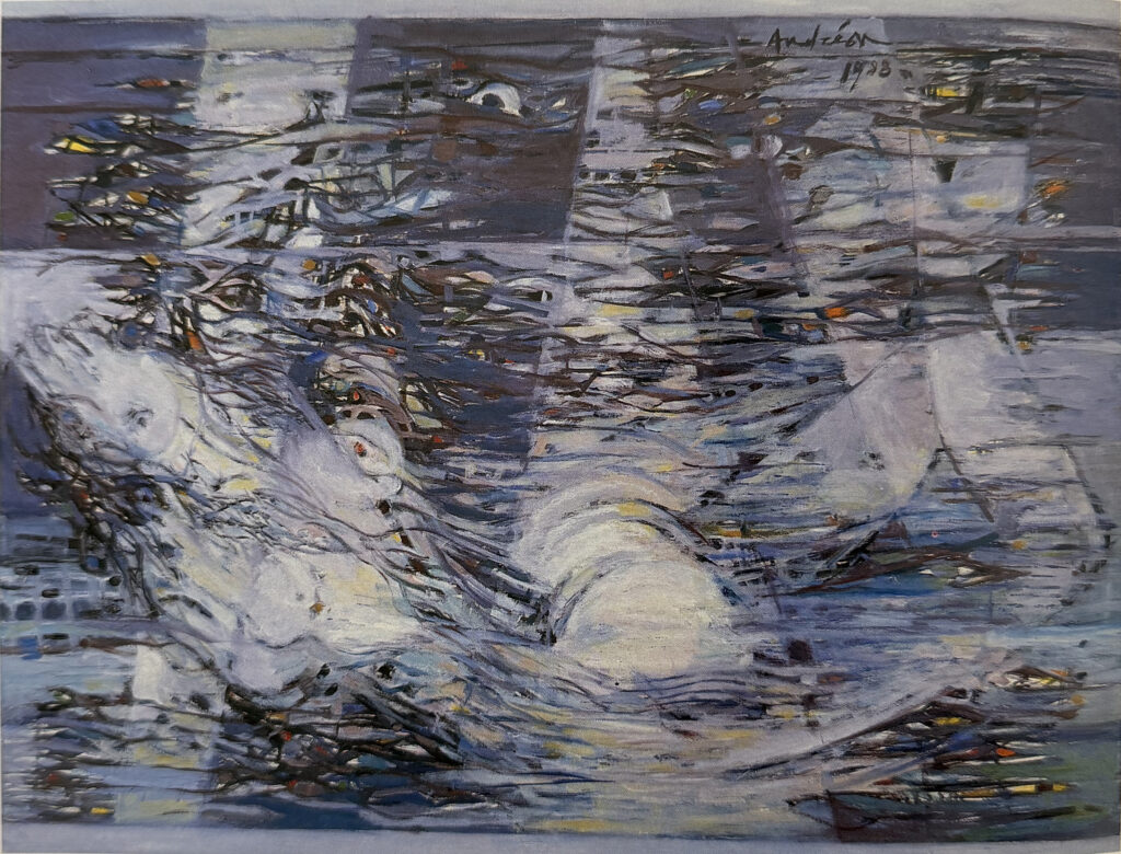 Amour des vagues, œuvre de Constantin Andréou