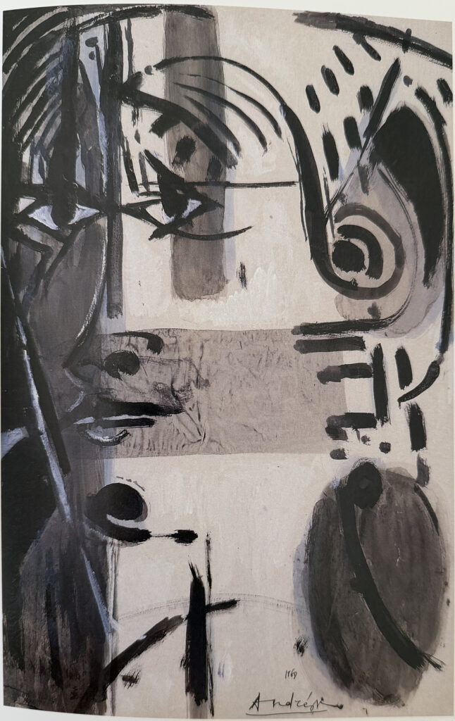 Portrait, œuvre de Constantin Andréou