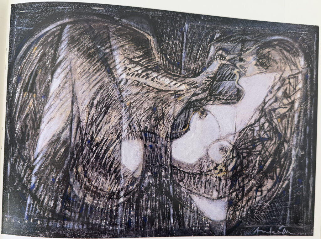 Leda, œuvre de Constantin Andréou
