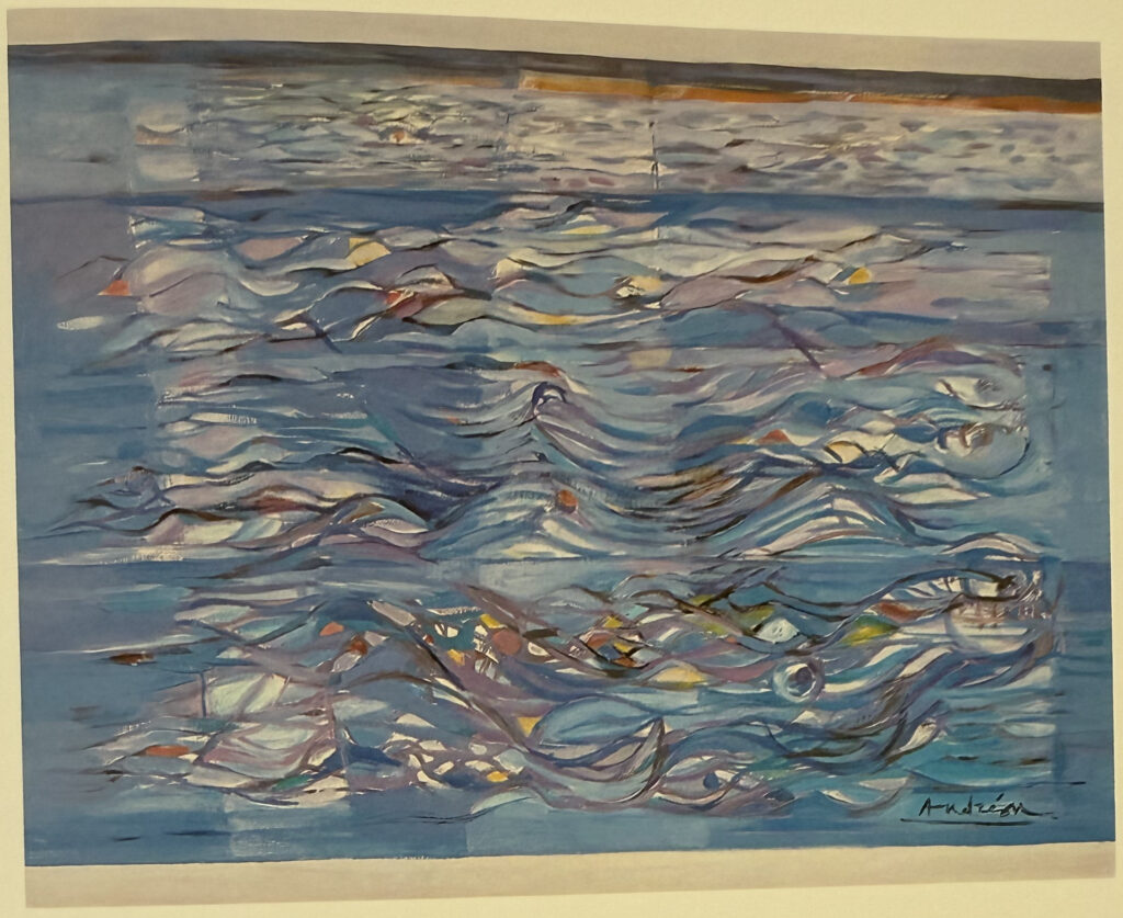 Amour des vagues, œuvre de Constantin Andréou