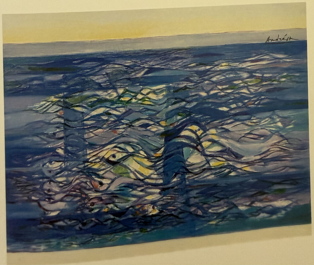 Amour des vagues, œuvre de Constantin Andréou