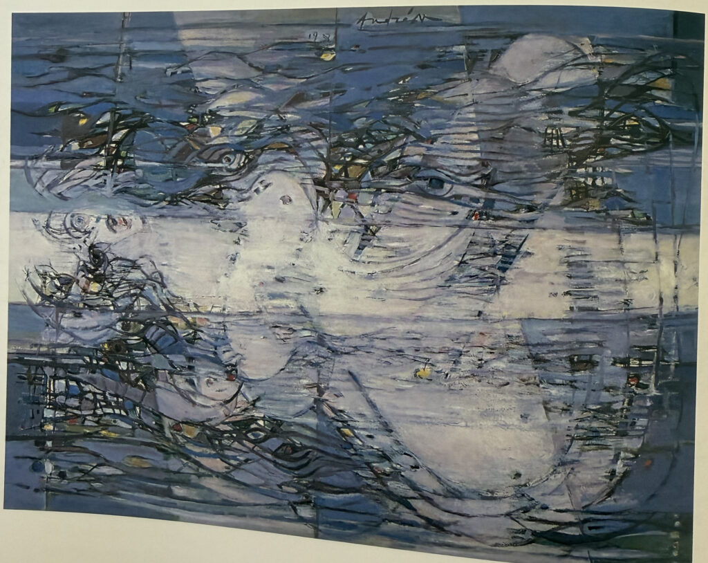 Amour des vagues, œuvre de Constantin Andréou
