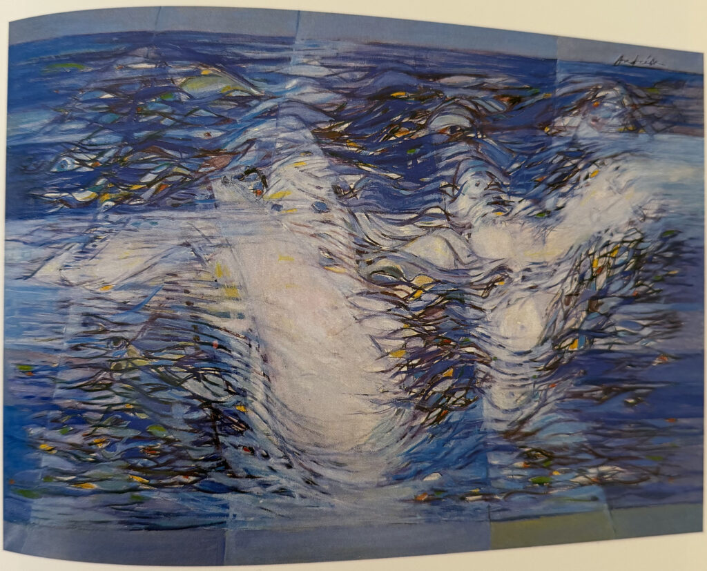Amour des vagues, œuvre de Constantin Andréou