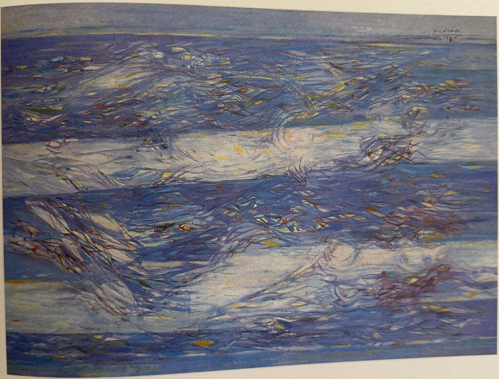 Amour des vagues, œuvre de Constantin Andréou