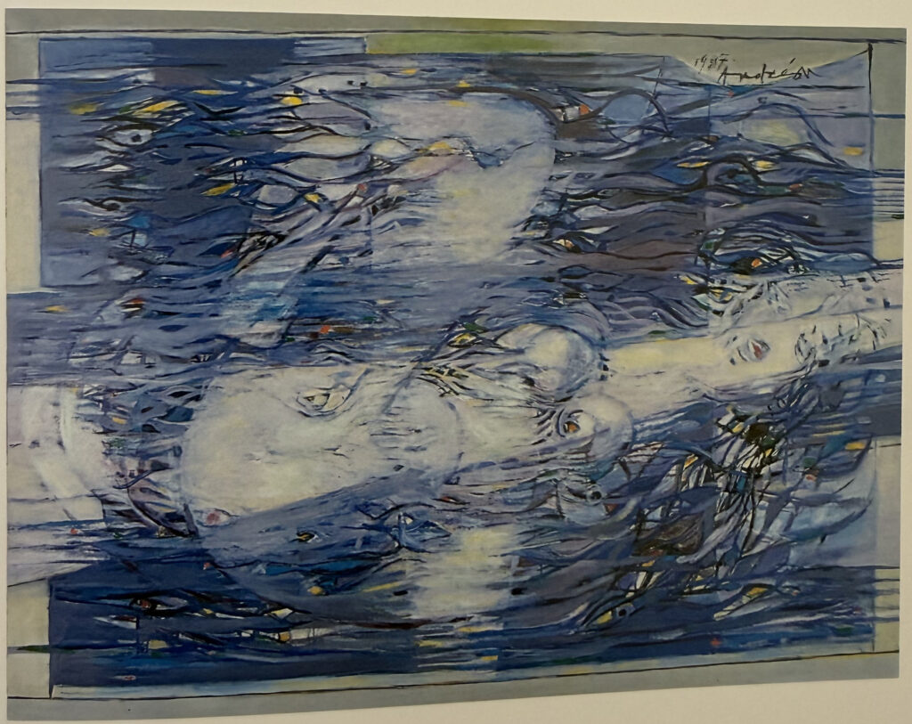 Amour des vagues, œuvre de Constantin Andréou