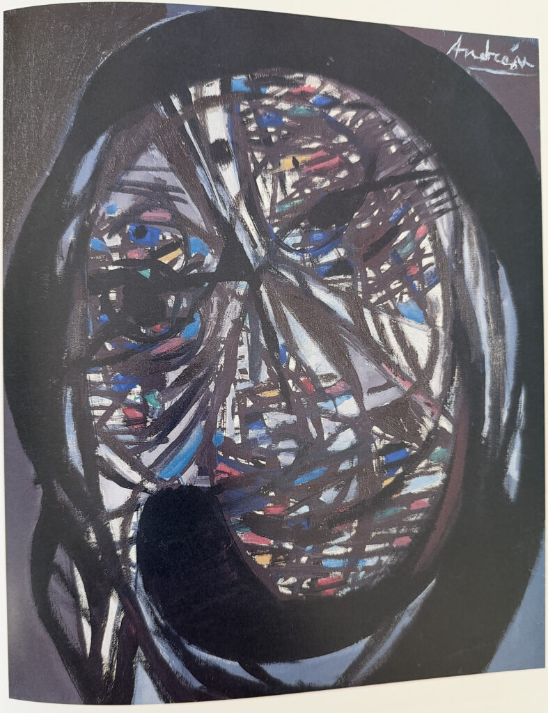 Vielle femme, œuvre de Constantin Andréou
