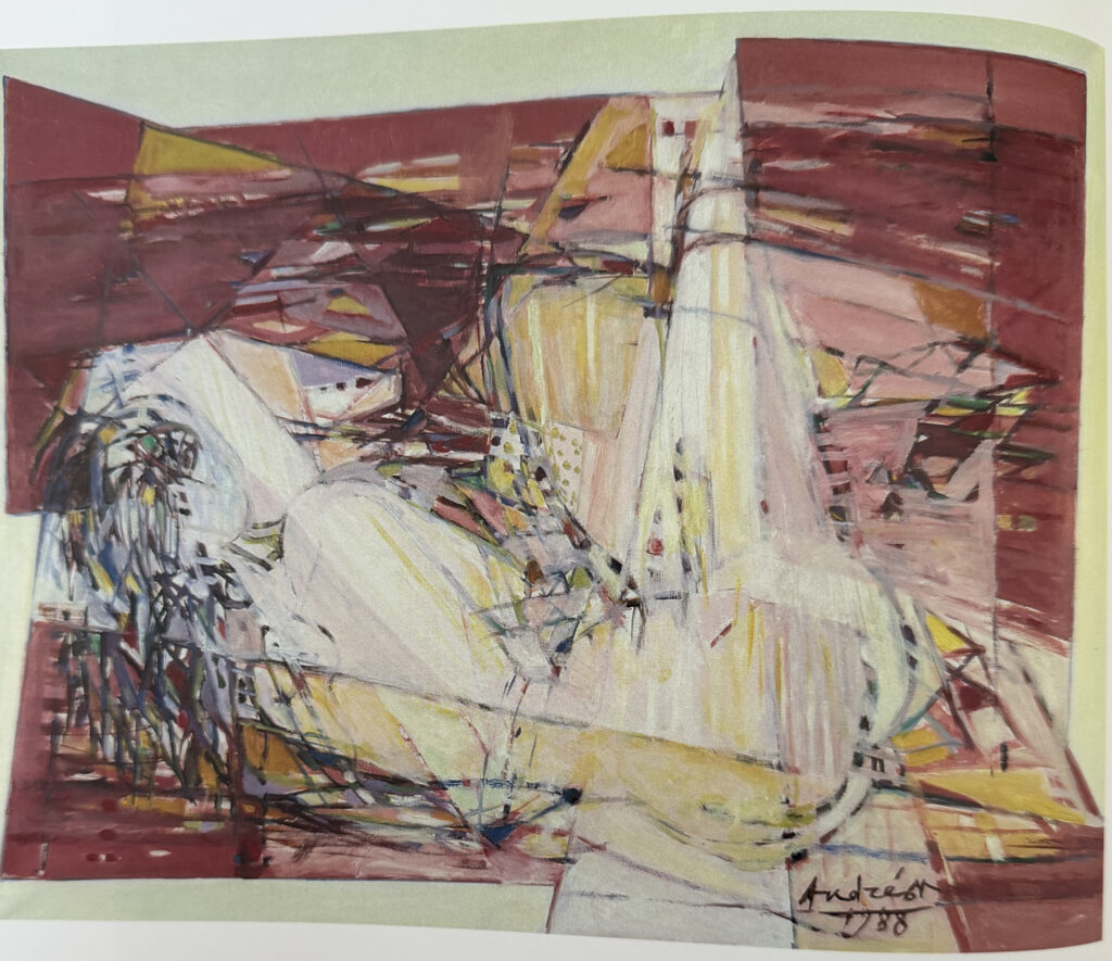 Femme du soleil, œuvre de Constantin Andréou