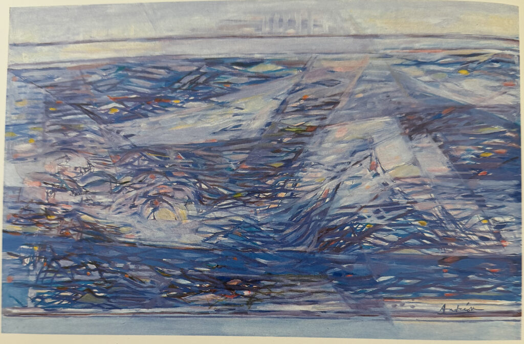 Amour des vagues, œuvre de Constantin Andréou