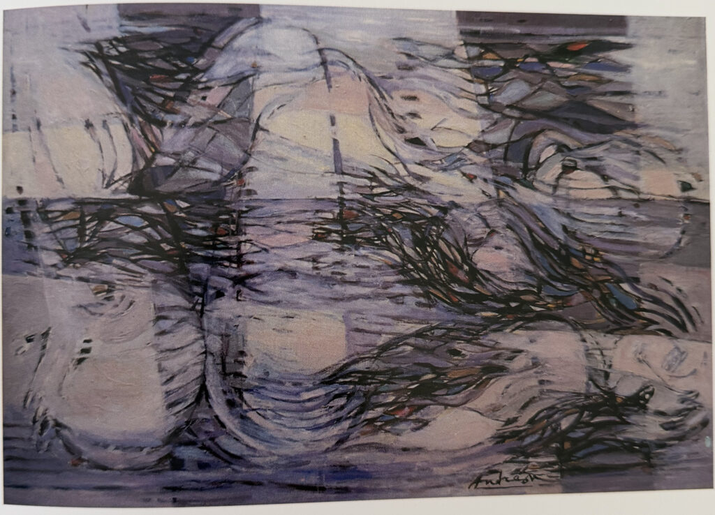 Amour des vagues, œuvre de Constantin Andréou
