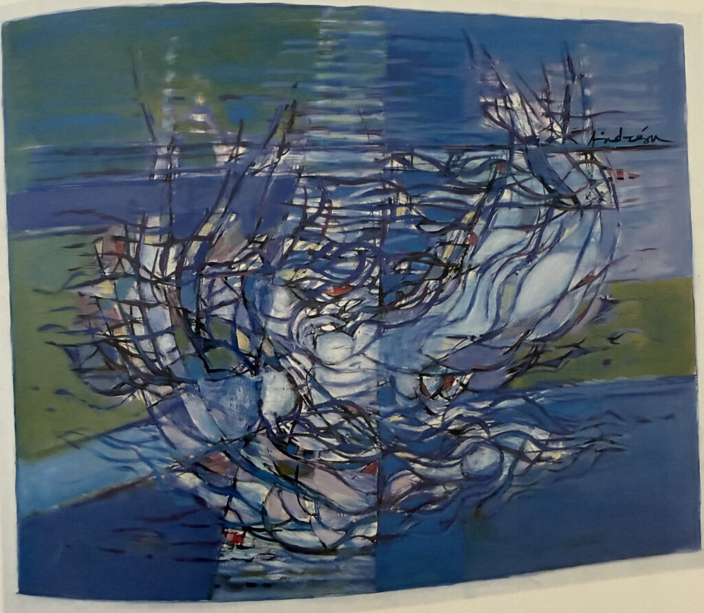Danse dans l’eau, œuvre de Constantin Andréou