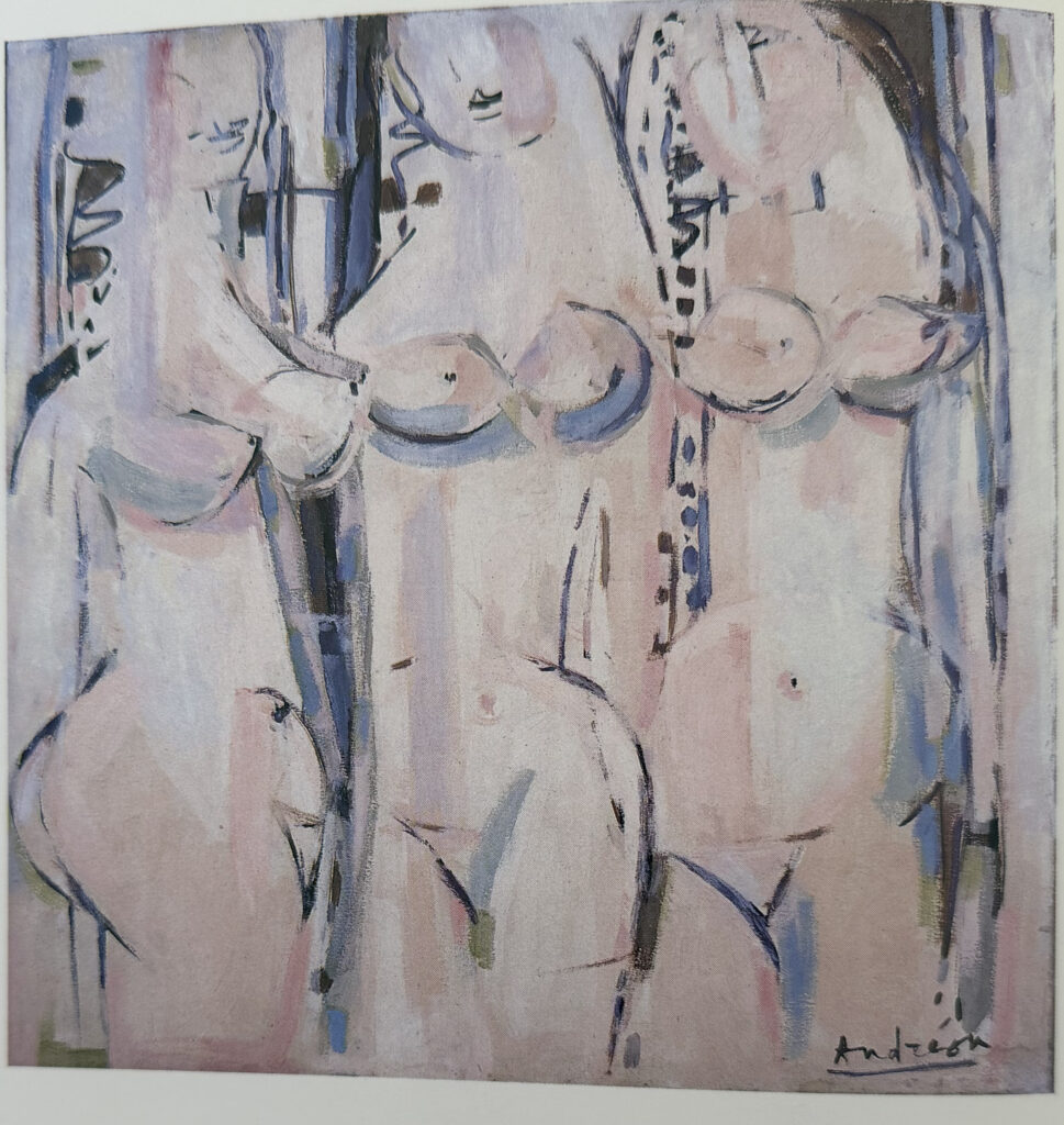 Le tout c’est une femme, œuvre de Constantin Andréou