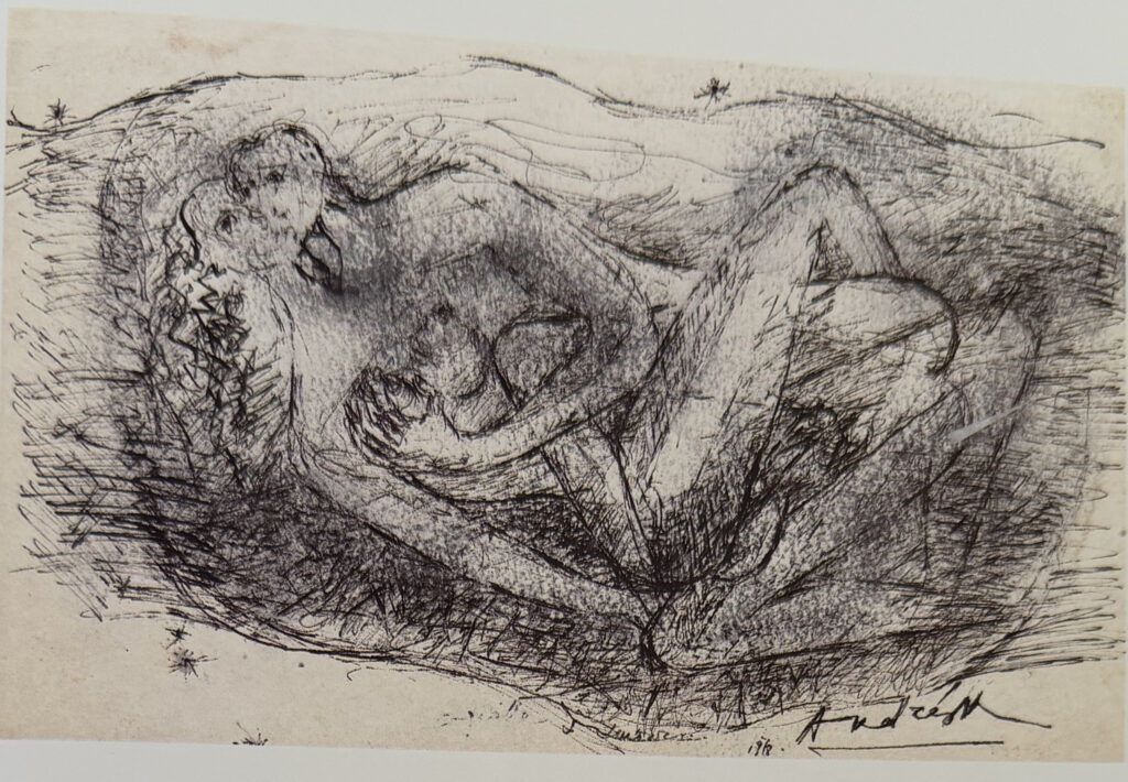Accouplement, œuvre de Constantin Andréou