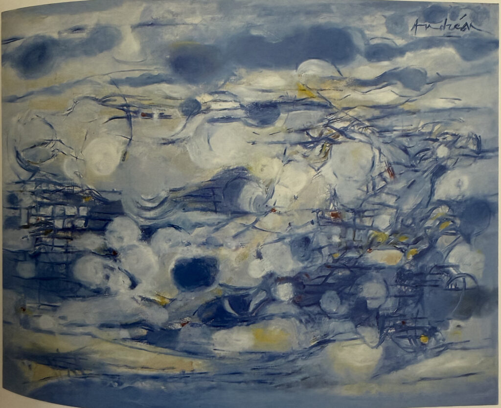 Femme nuages, œuvre de Constantin Andréou