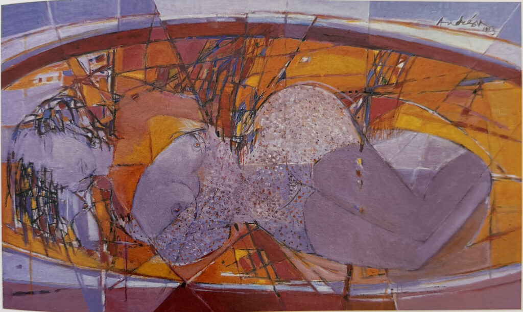 Rêveuse, œuvre de Constantin Andréou