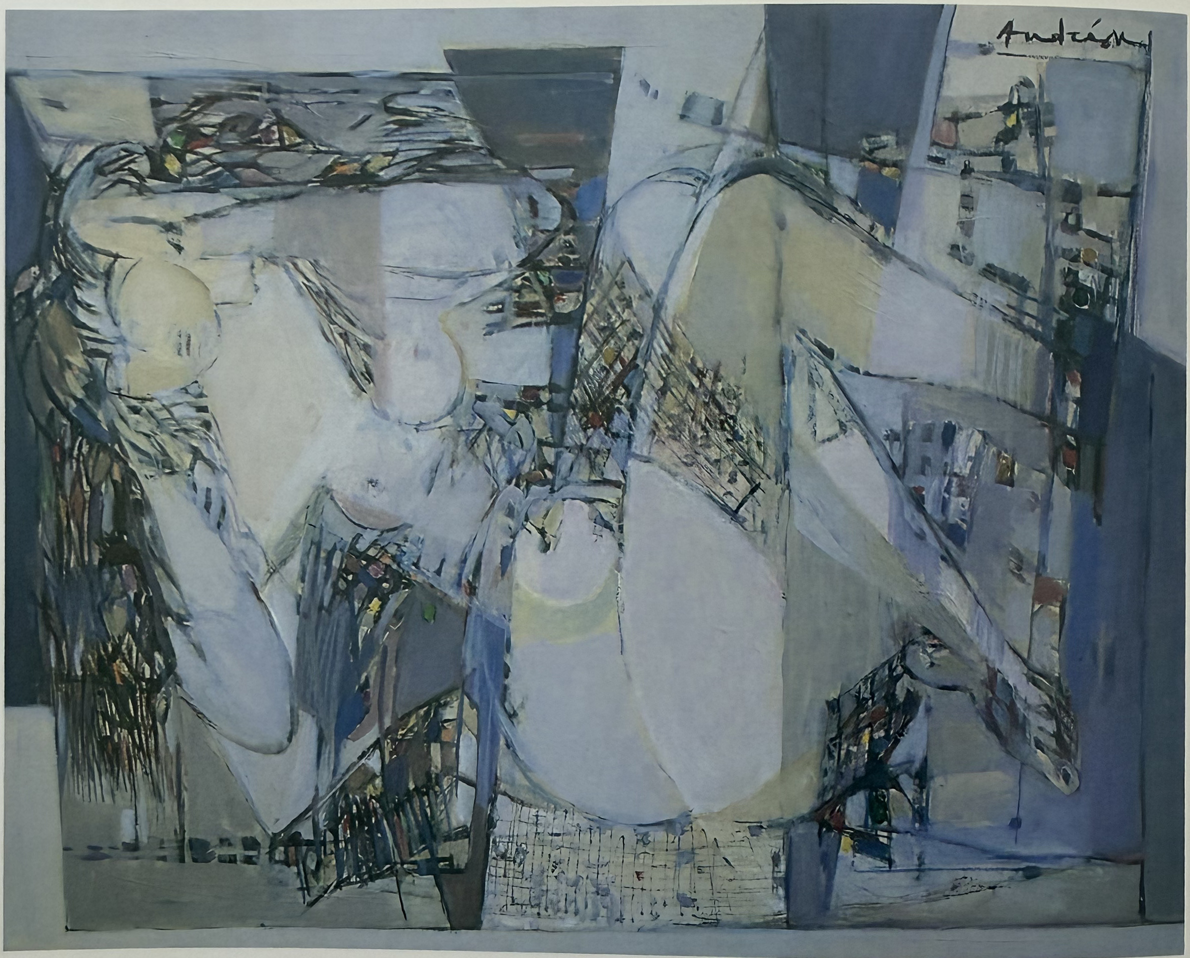 Poésie féminine, œuvre de Constantin Andréou
