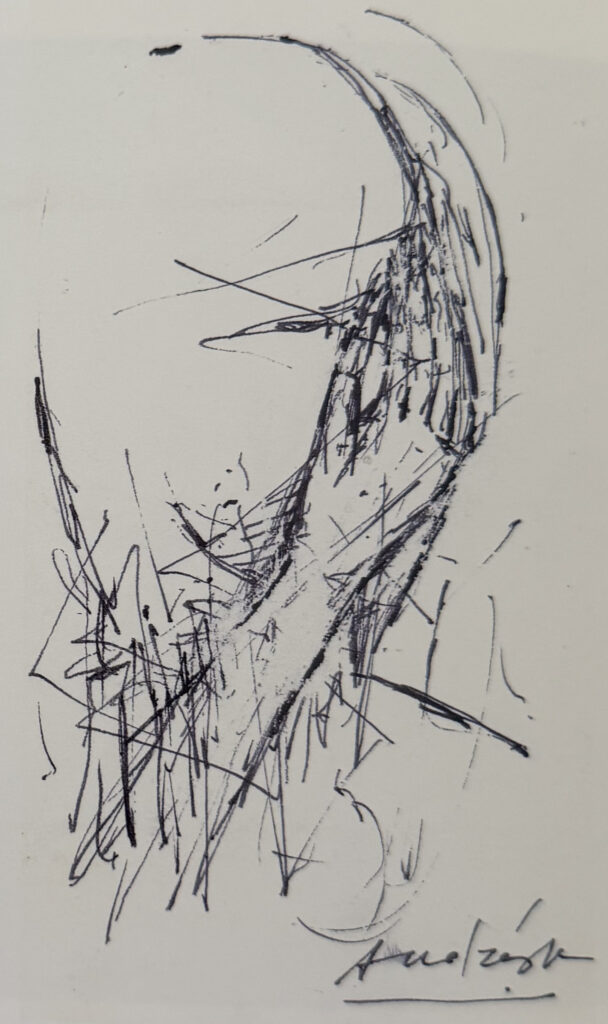 Untitled (figure study), œuvre de Constantin Andréou