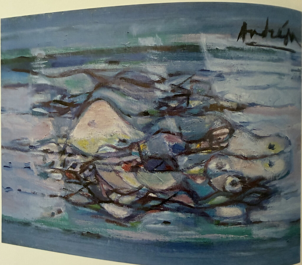 Amour des vagues, œuvre de Constantin Andréou