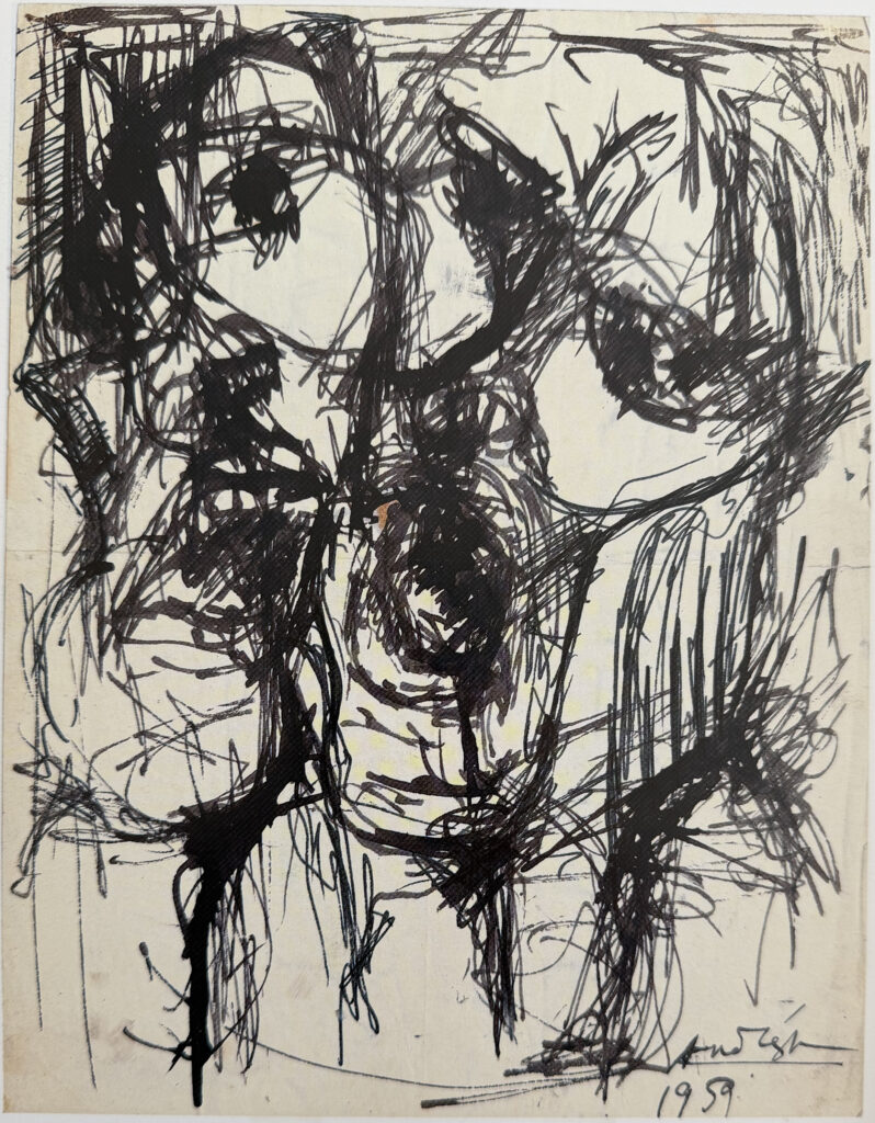 Dessin, œuvre de Constantin Andréou