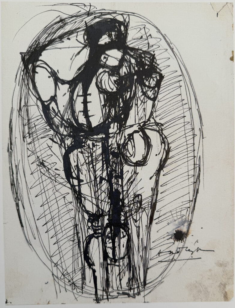 Dessin, œuvre de Constantin Andréou