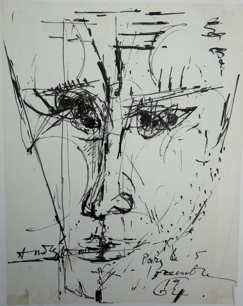 Dessin, œuvre de Constantin Andréou