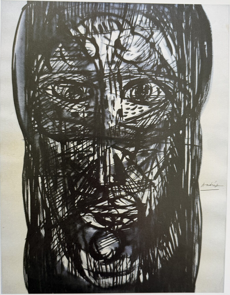 Dessin, œuvre de Constantin Andréou