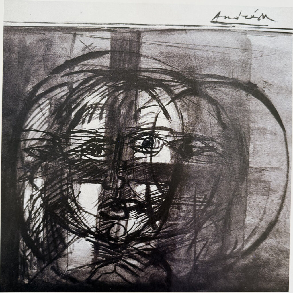 Dessin, œuvre de Constantin Andréou