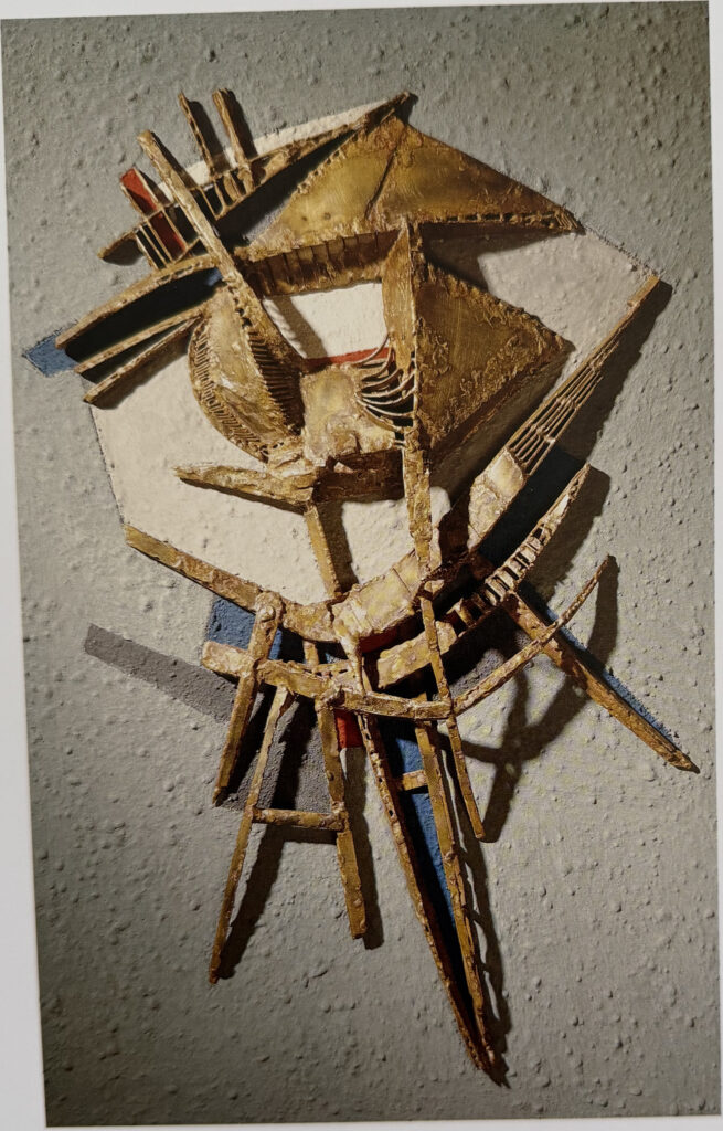 Forme d’oeil, œuvre de Constantin Andréou