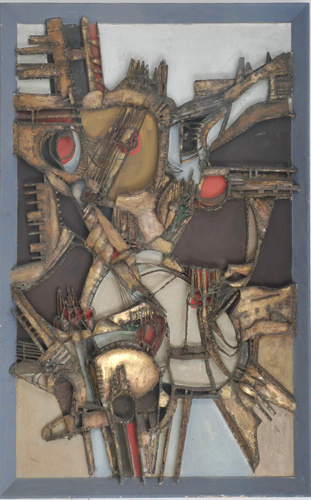 Symphonie d’oiseau, relief de Constantin Andreou